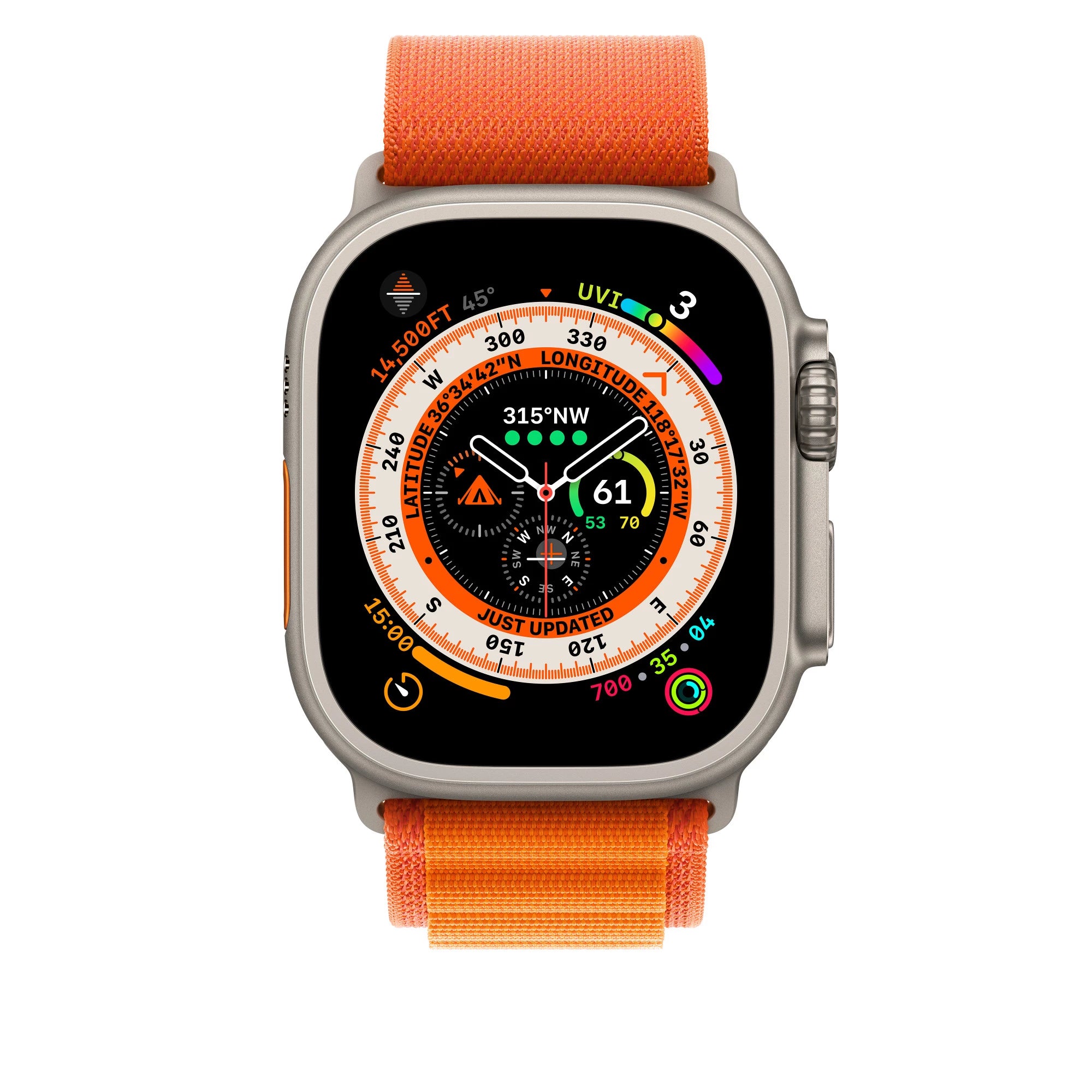 Alpine Loop for Watch 49/45/44/42mm Small | Orange
