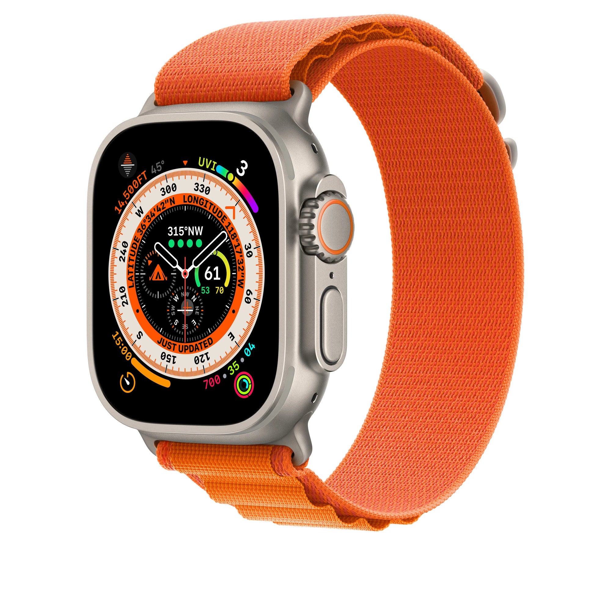 Alpine Loop for Watch 49/45/44/42mm Small | Orange
