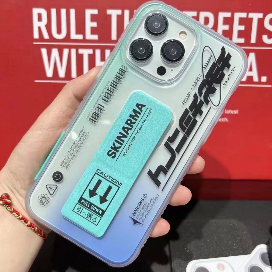 SkinArma Cover For iPhone 14 Pro Hakko | Turquoise