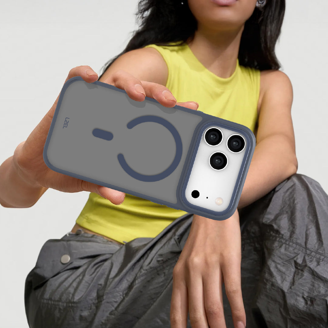 LZEL MagRevo Shield Case for iPhone 17 Pro | Mood Indigo