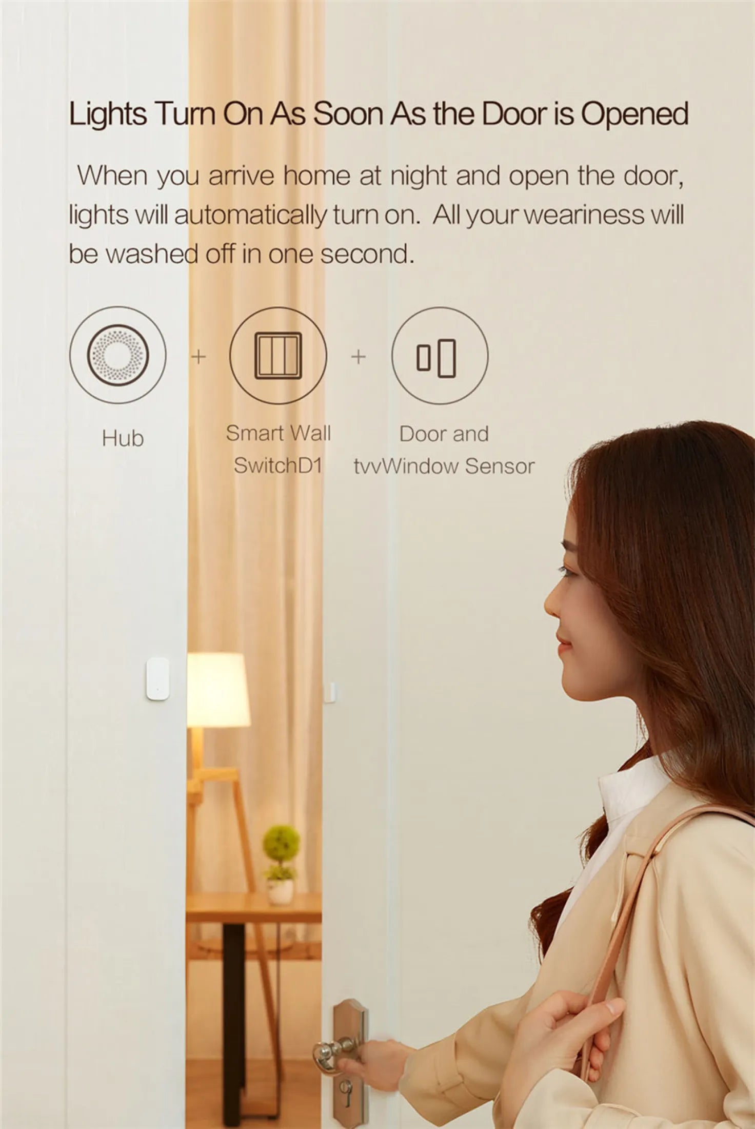 Aqara Wall Switch D1 No Nutral Triple Rocker | QBKG25LM