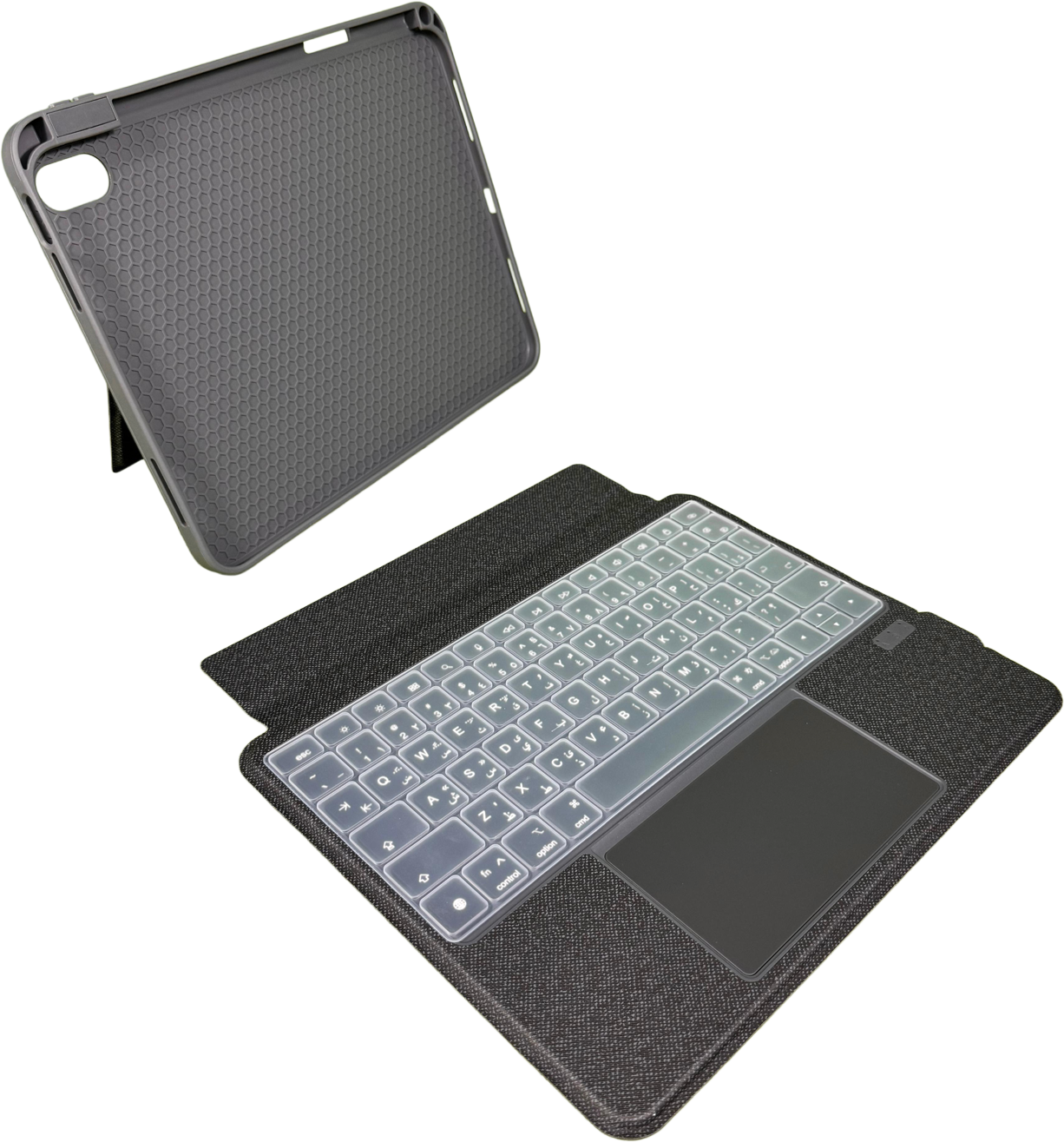 LZEL ZenKey Neura Series Smart Keyboard Case for iPad 10.9” & 11” (A16) 2025 | Black
