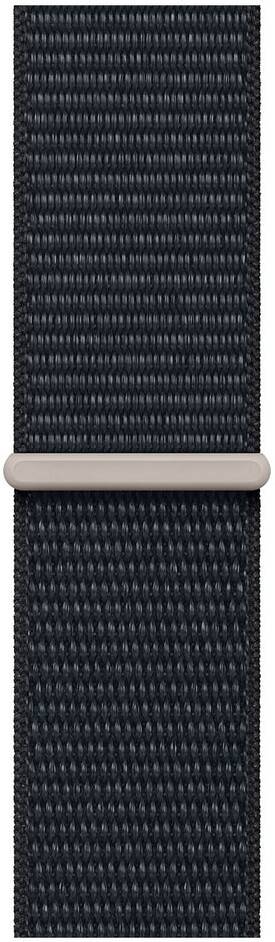 ساعة آبل واتش اس إي GPS مقاس 40 ملم - بهيكل من الألومنيوم بلون Midnight مع سوار رياضي بلون Midnight