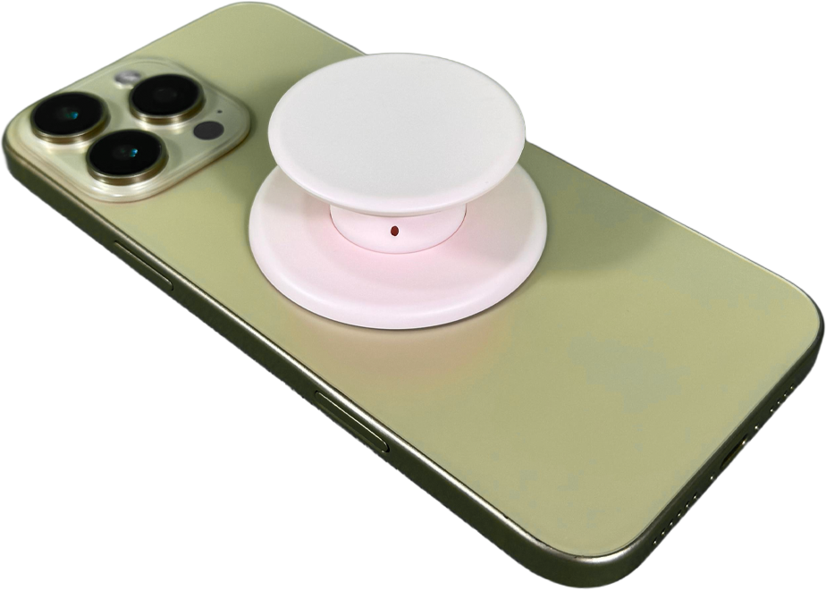 LZEL GripLoop Pop Series – Magnetic Finger Pop Holder & Stand | Pink