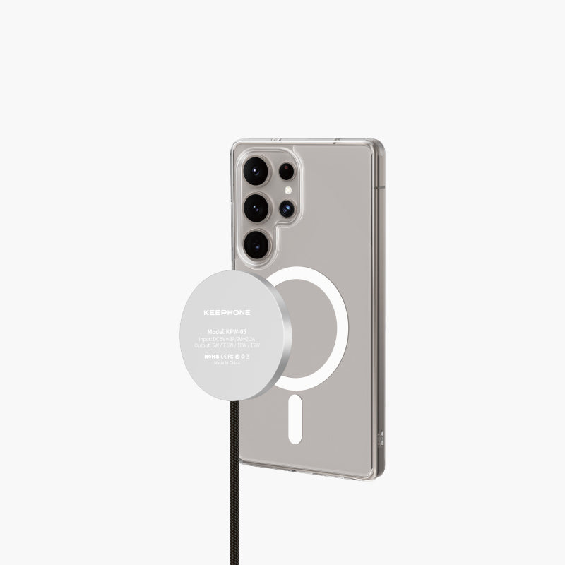 Keephone Galaxy S25 Ultra Hybrid Pro MagSafe Case Clear