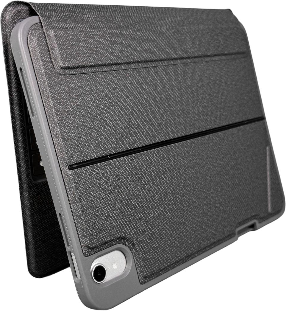 LZEL ZenKey Neura Series Smart Keyboard Case for iPad 10.9” & 11” (A16) 2025 | Black
