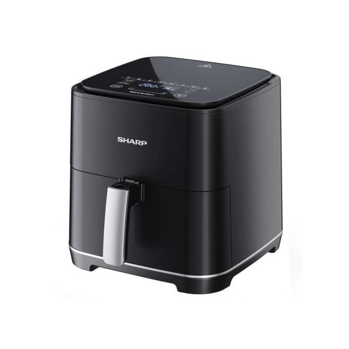 Sharp Digital Air Fryer, 5.5 Liters, 1450 Watts, Black - KF-AF50RT-K3