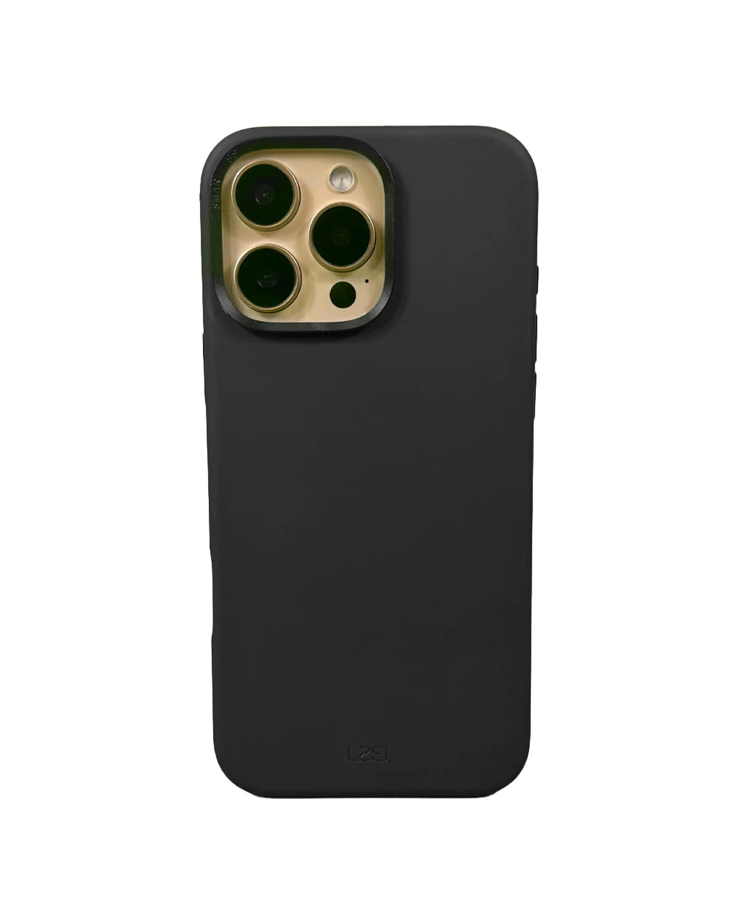LZEL iPhone 16 Pro PrimeShield Silicone Case | Black