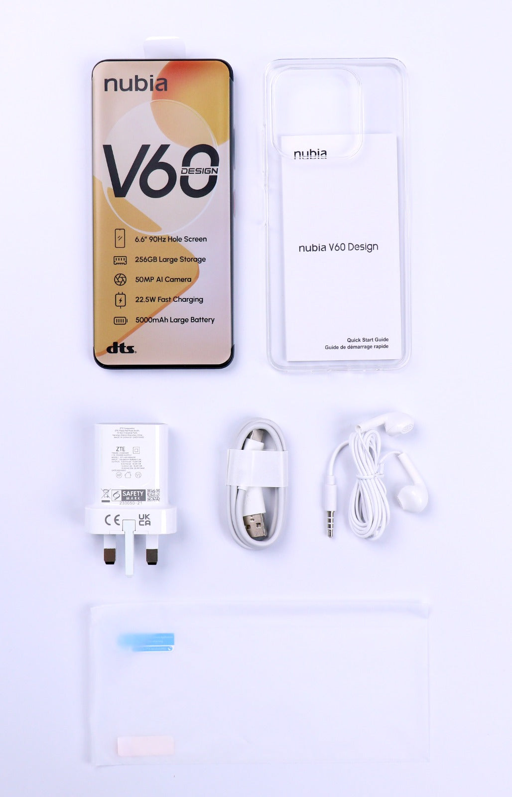 ZTE Nubia V60 - 256GB - 6GB Ram - 6.6 inch | Dark Blue