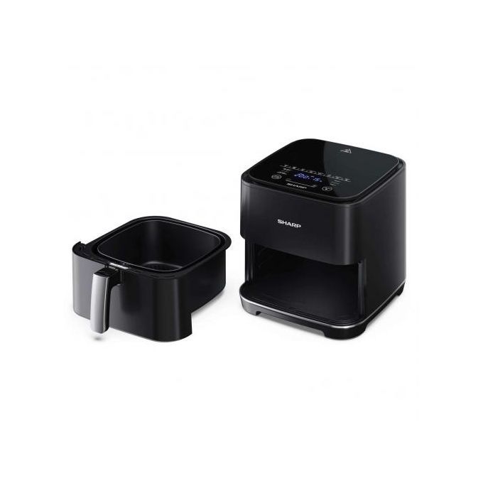Sharp Digital Air Fryer, 5.5 Liters, 1450 Watts, Black - KF-AF50RT-K3