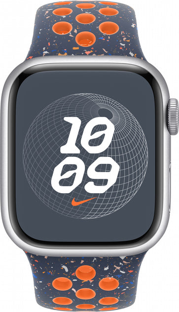 سوار ساعة Apple Watch مقاس 45 مم | أزرق