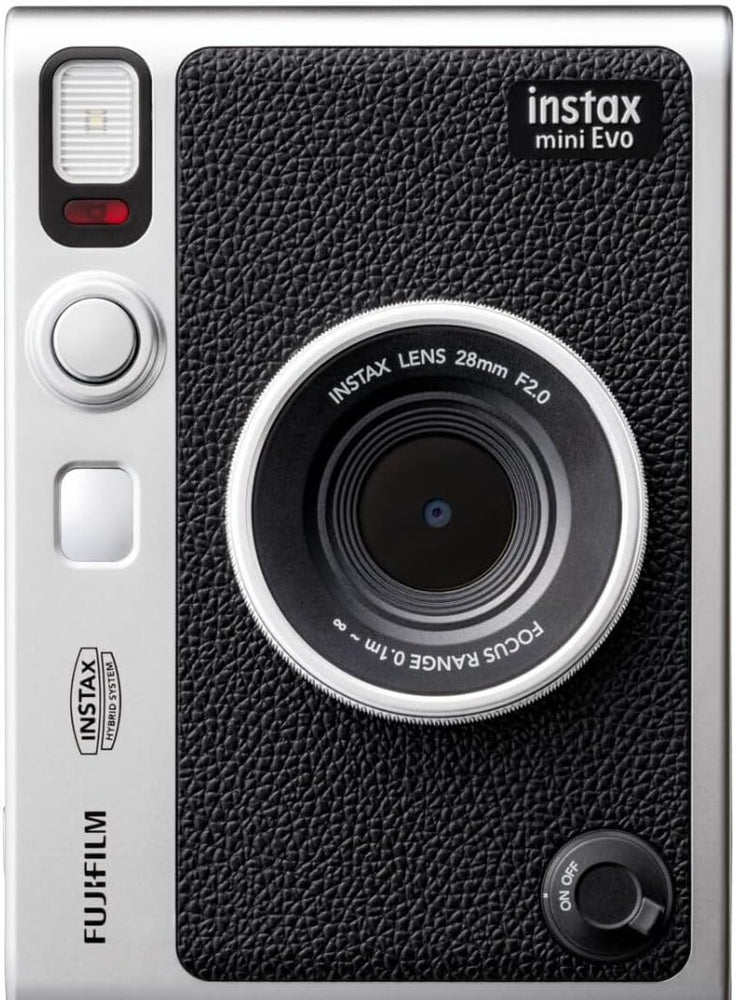 كاميرا Instax Mini EVO للأفلام الفورية من Fujifilm | أسود