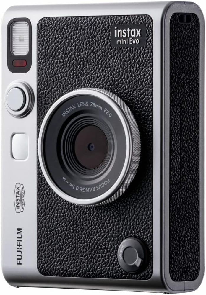 كاميرا Instax Mini EVO للأفلام الفورية من Fujifilm | أسود
