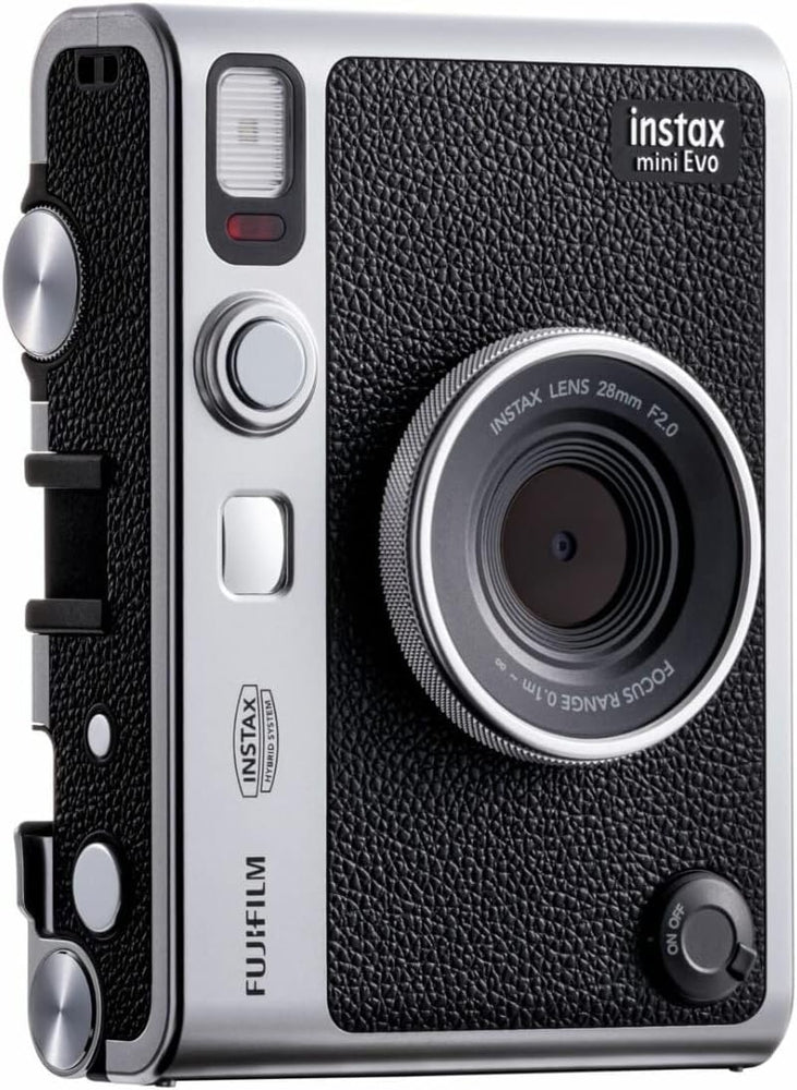 كاميرا Instax Mini EVO للأفلام الفورية من Fujifilm | أسود