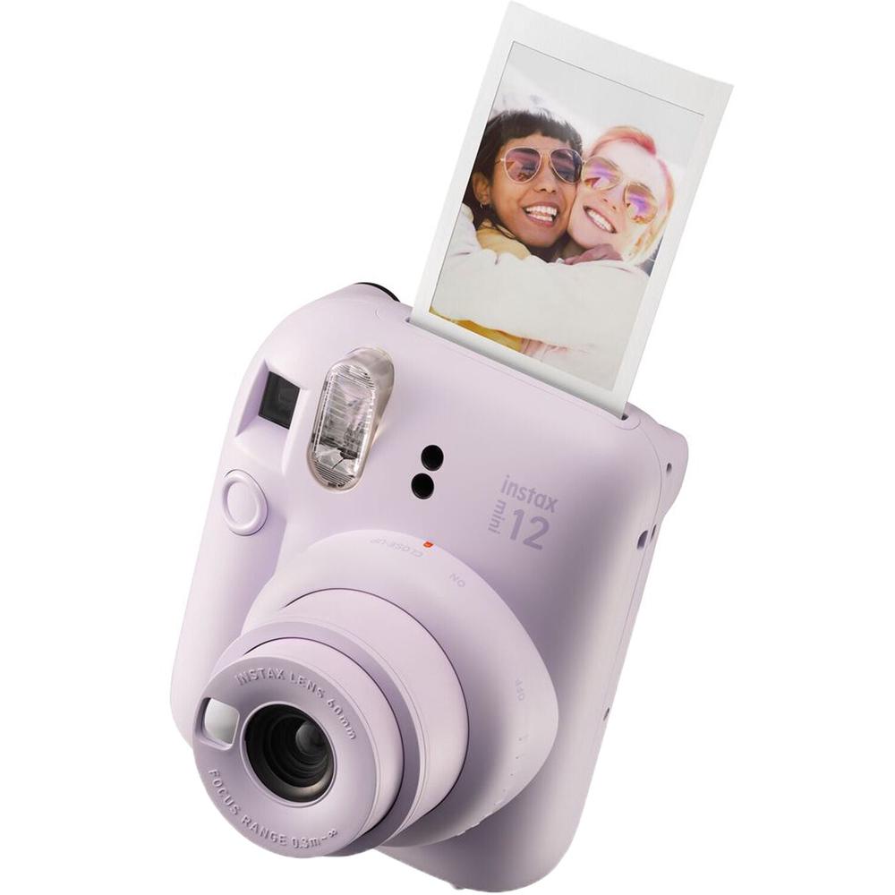 Fujifilm Instax Mini 12 Instant Film Camera Bundle | Lilac Purple