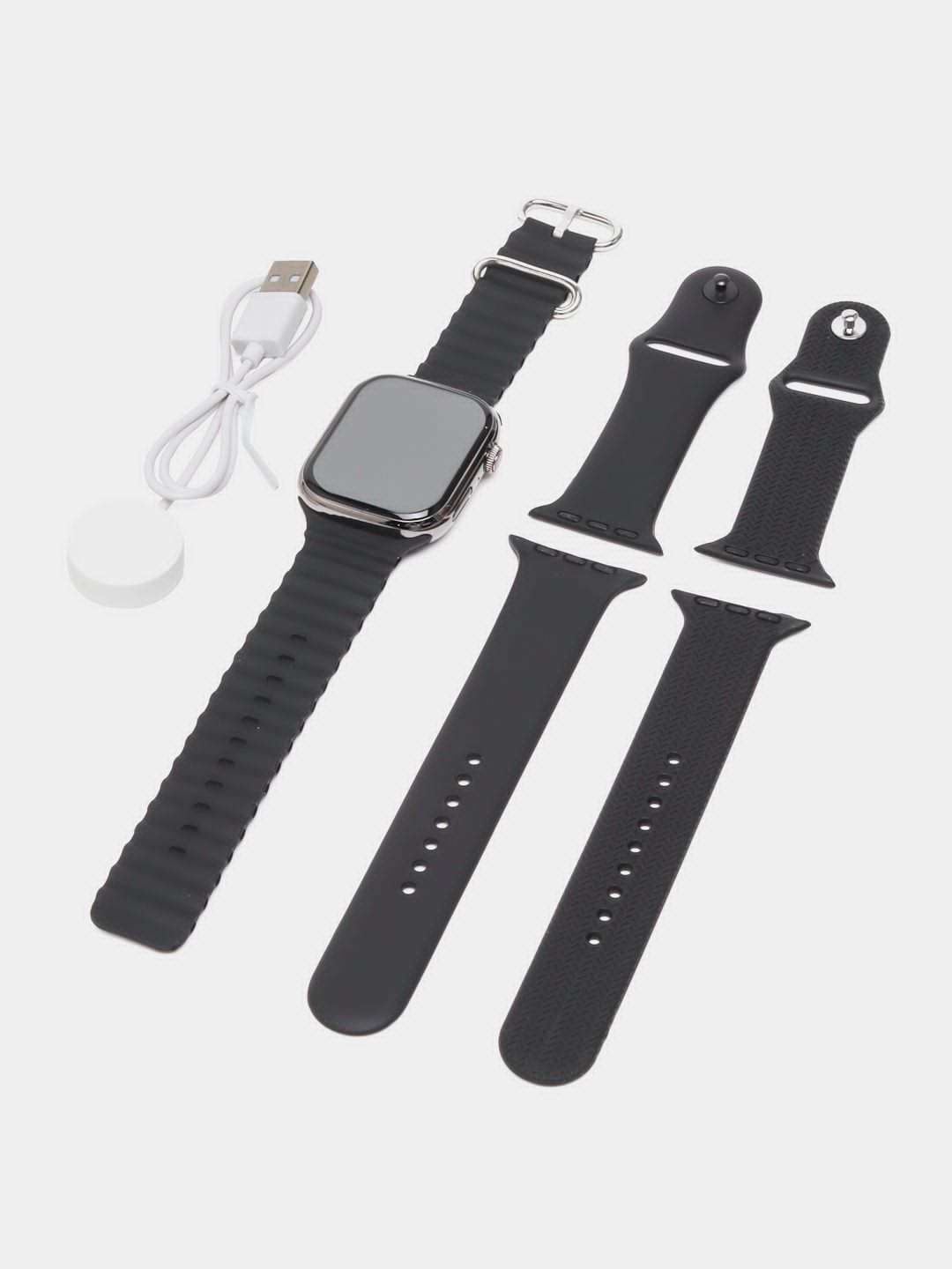Max30 2.3 Full Screen Smart Watch | White