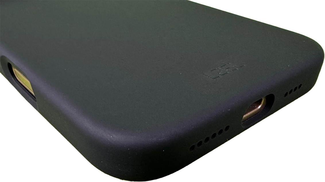 LZEL iPhone 16 Pro Max PrimeShield Silicone Case | Black