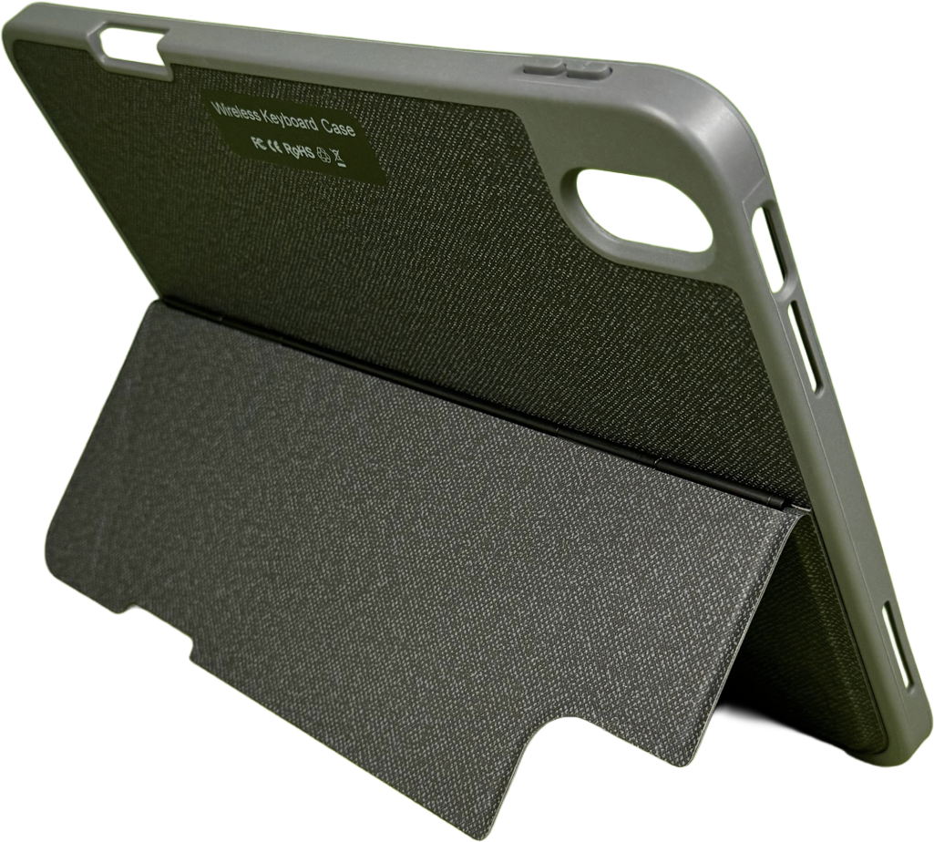 LZEL ZenKey Neura Series Smart Keyboard Case for iPad 10.9” & 11” (A16) 2025 | Black