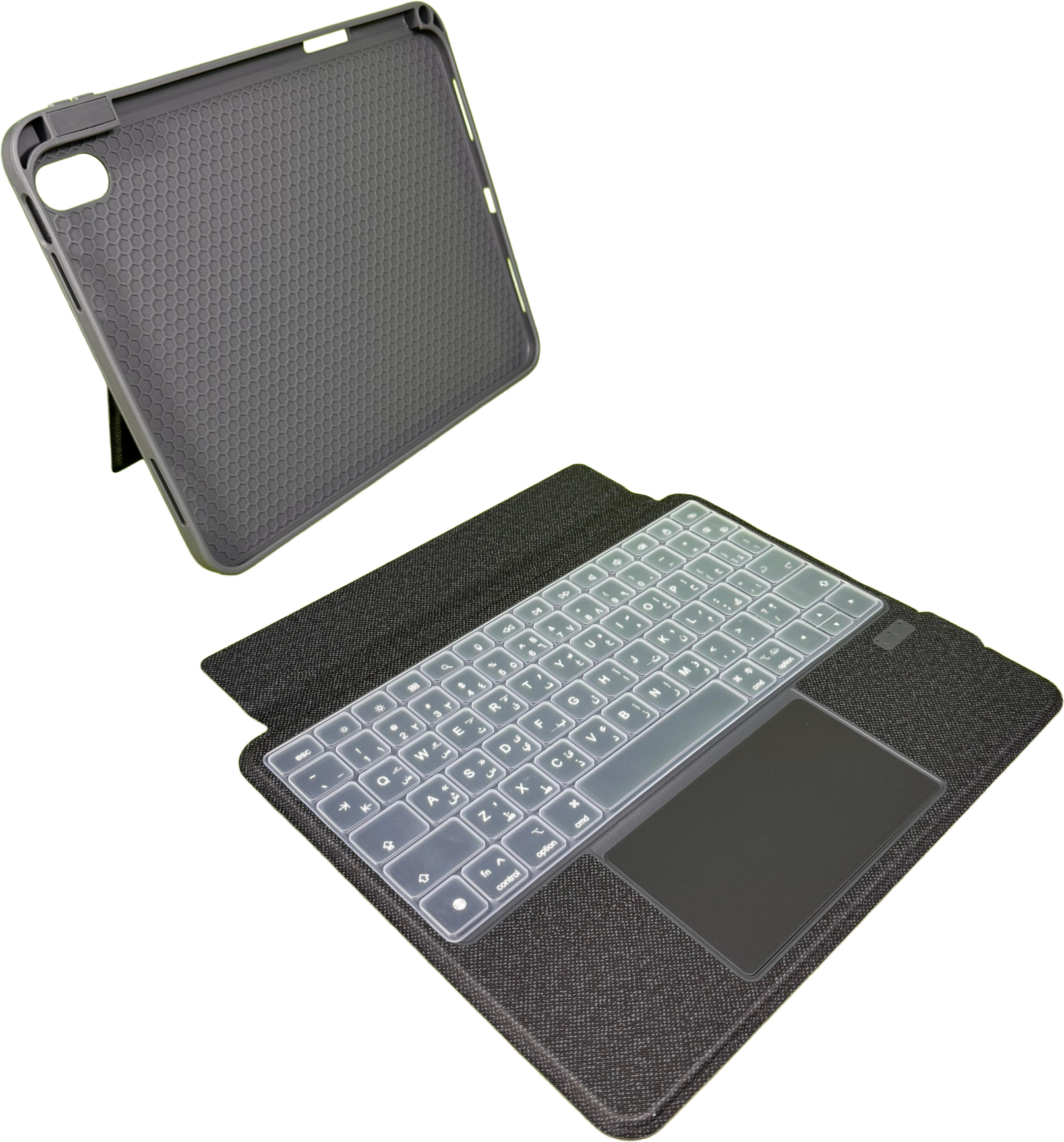 LZEL ZenKey Neura Series Smart Keyboard Case for iPad 10.9” & 11” (A16) 2025 | Black