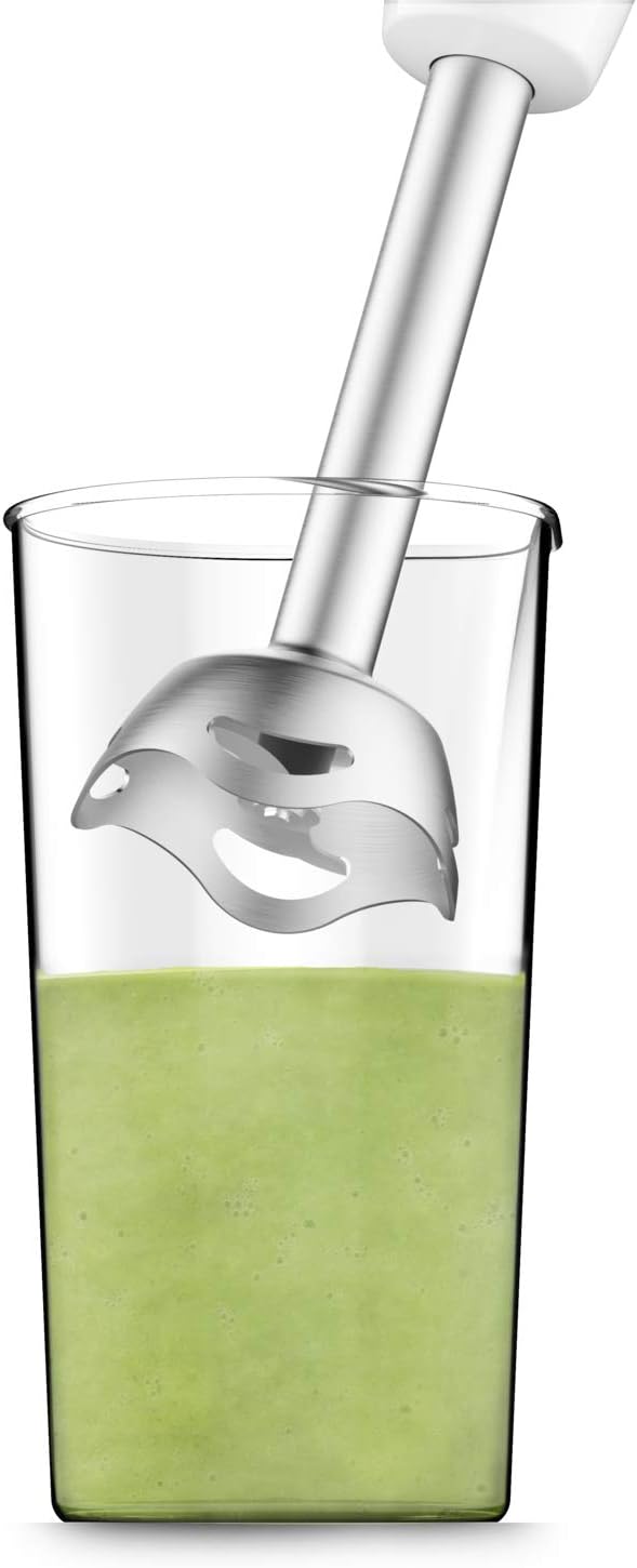 Moulinex Easychef DD4511 Hand Blender, 450 W, 2 Speed Levels, Zelkrom Blades