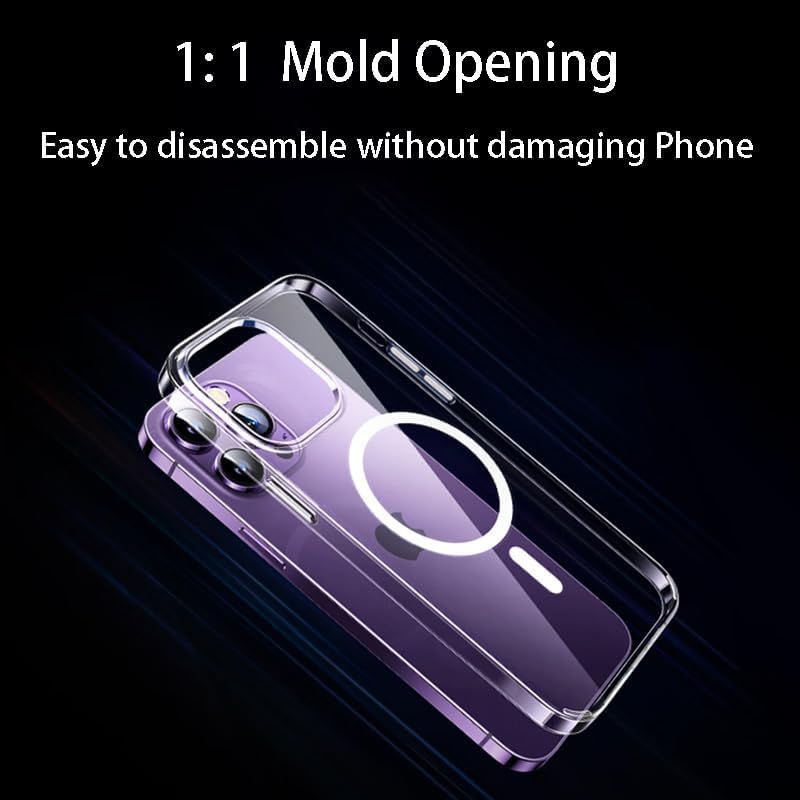 Trendy Cover Case With MagSafe For iPhone 15 Pro | Clear