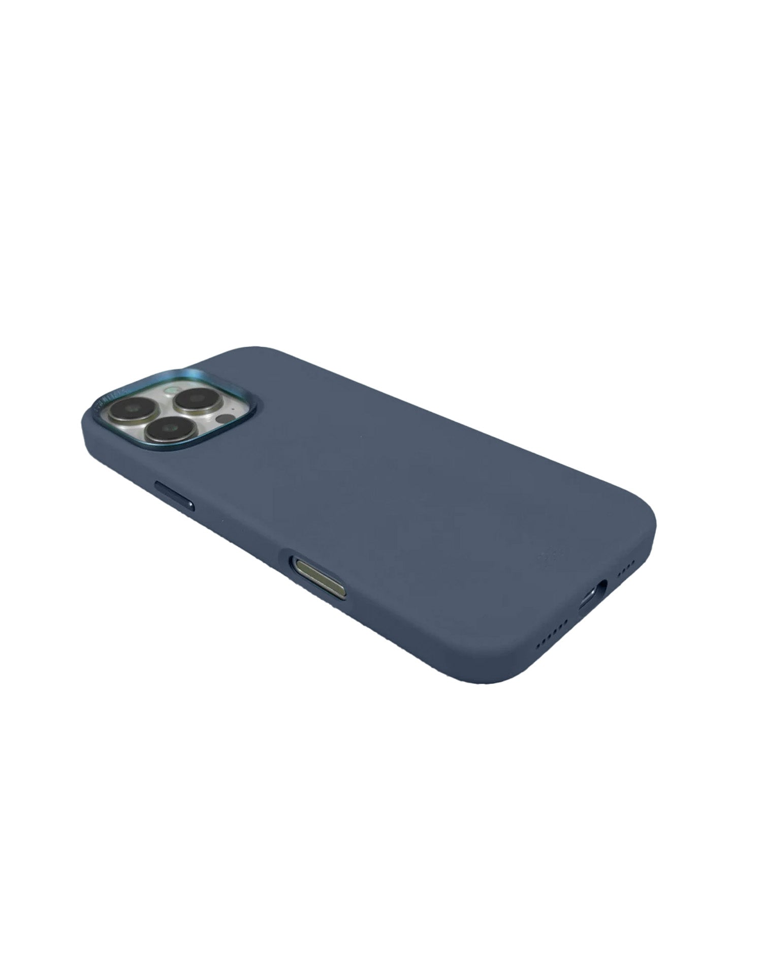 LZEL iPhone 16 Pro Max PrimeShield Silicone Case | Strom Blue
