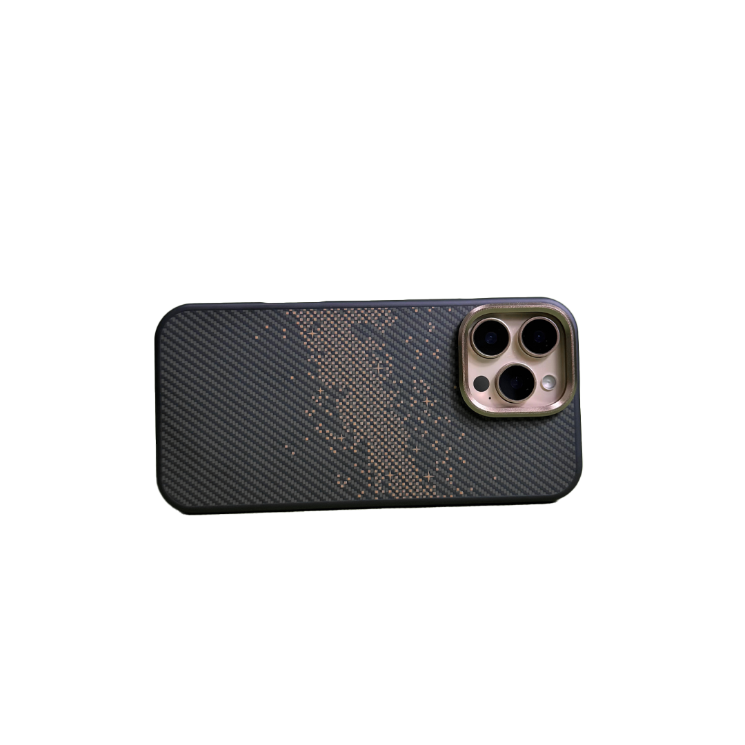 LZEL iPhone 16 Pro MagKevlar Armor Case With MagSafe |Copper/Black