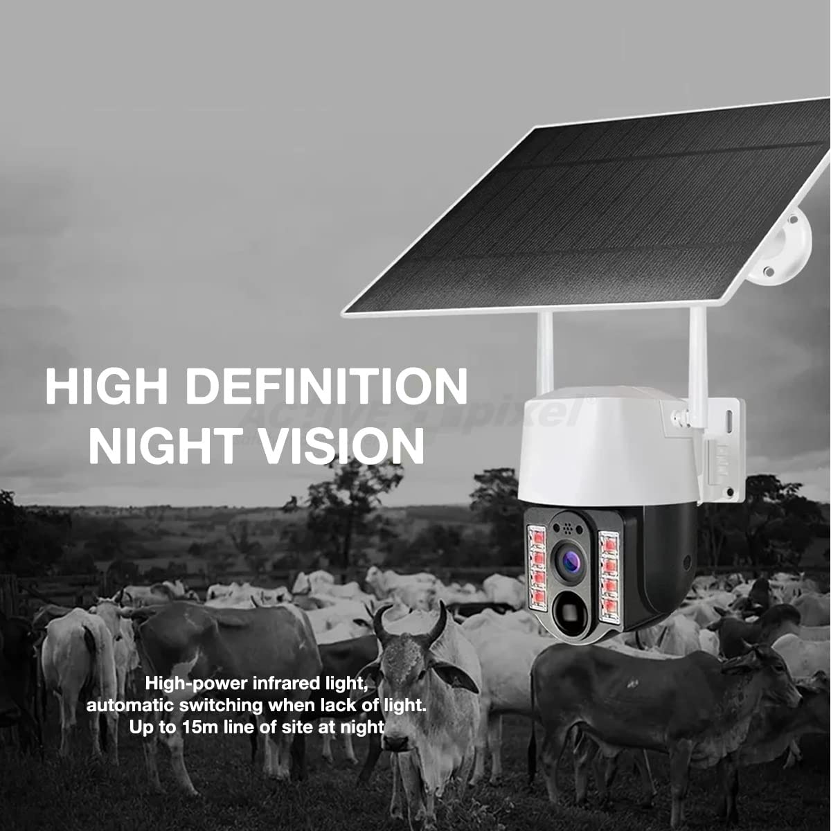 Solar Camera Wi-Fi/4G Smart Net Camera