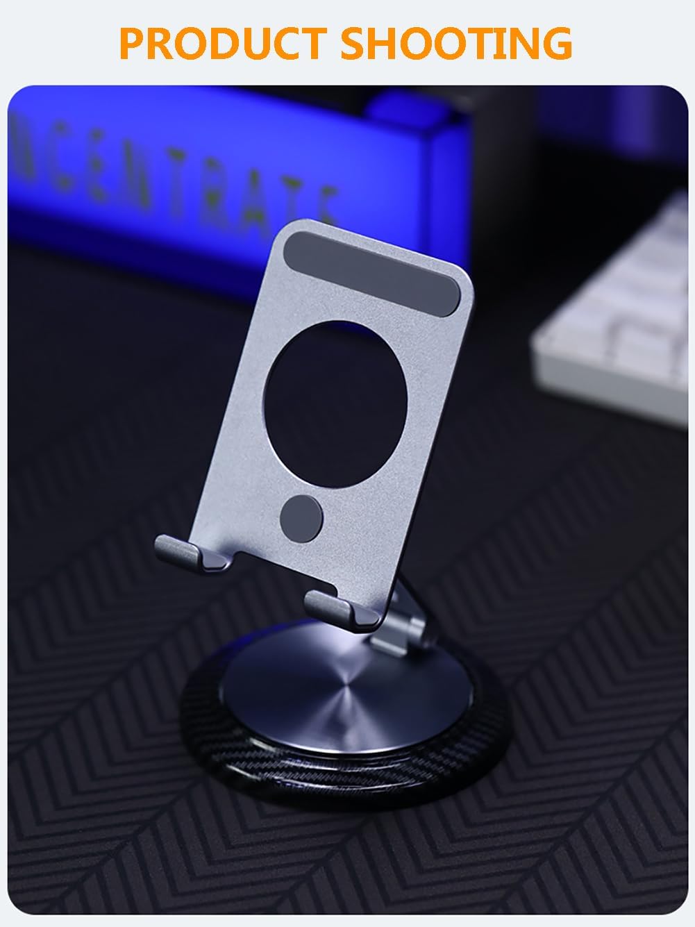 Rotating Smart Phone Stand | Black