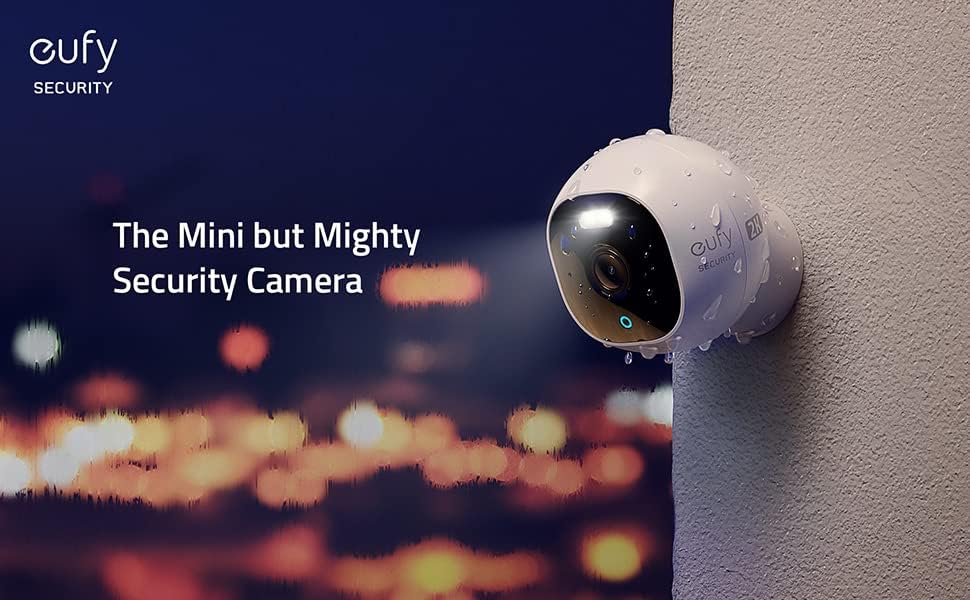 Eufy Spotlight Outdoor Cam Pro Wired 2K Wi-Fi | White
