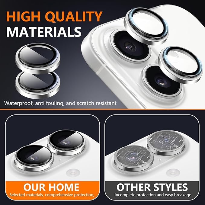 ANANK IPHONE 16 / 16 PLUS AR LENS GUARD | Silver