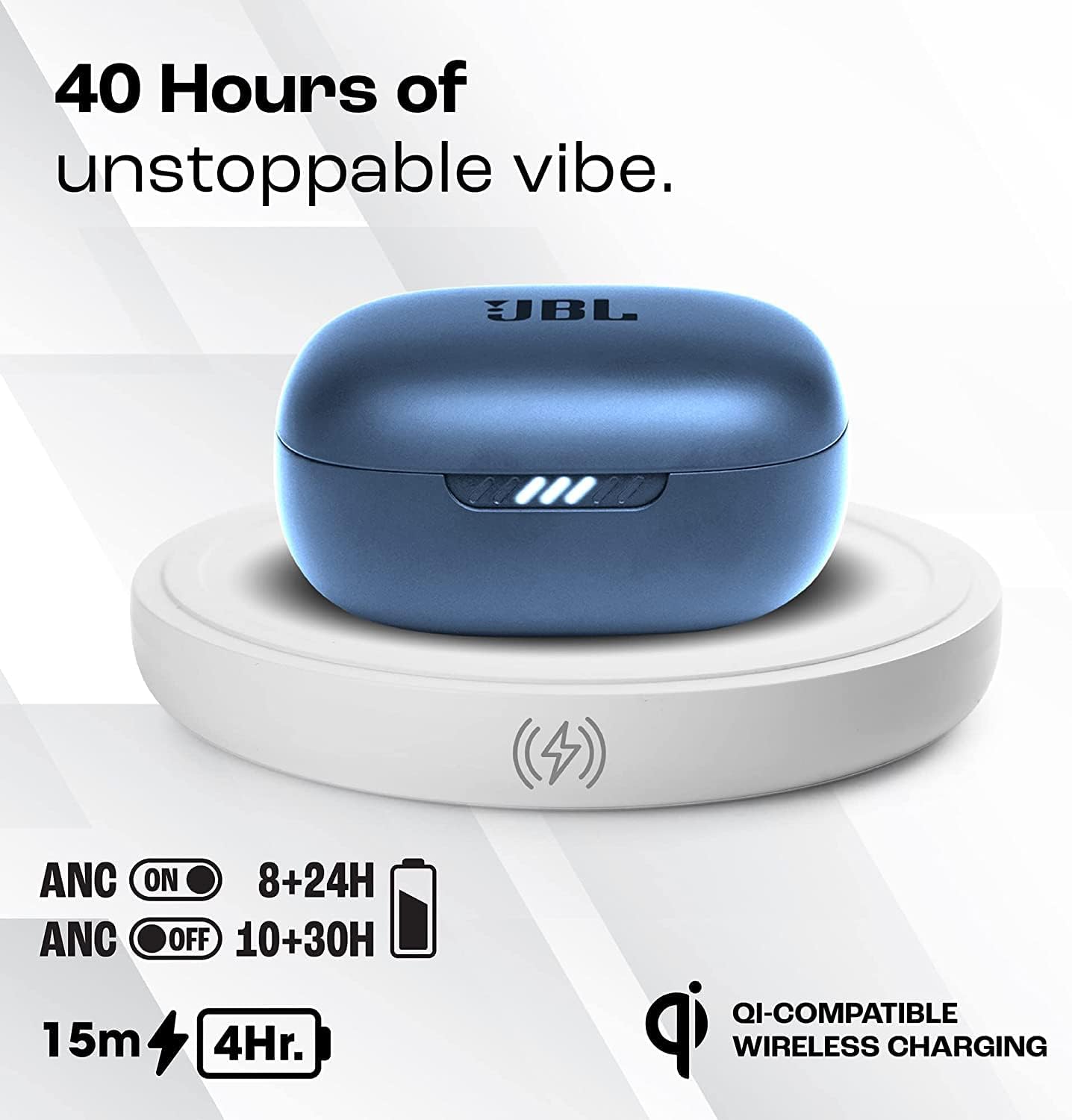 JBL Live Pro 2 True Wireless Noise Cancelling Earbuds | Blue