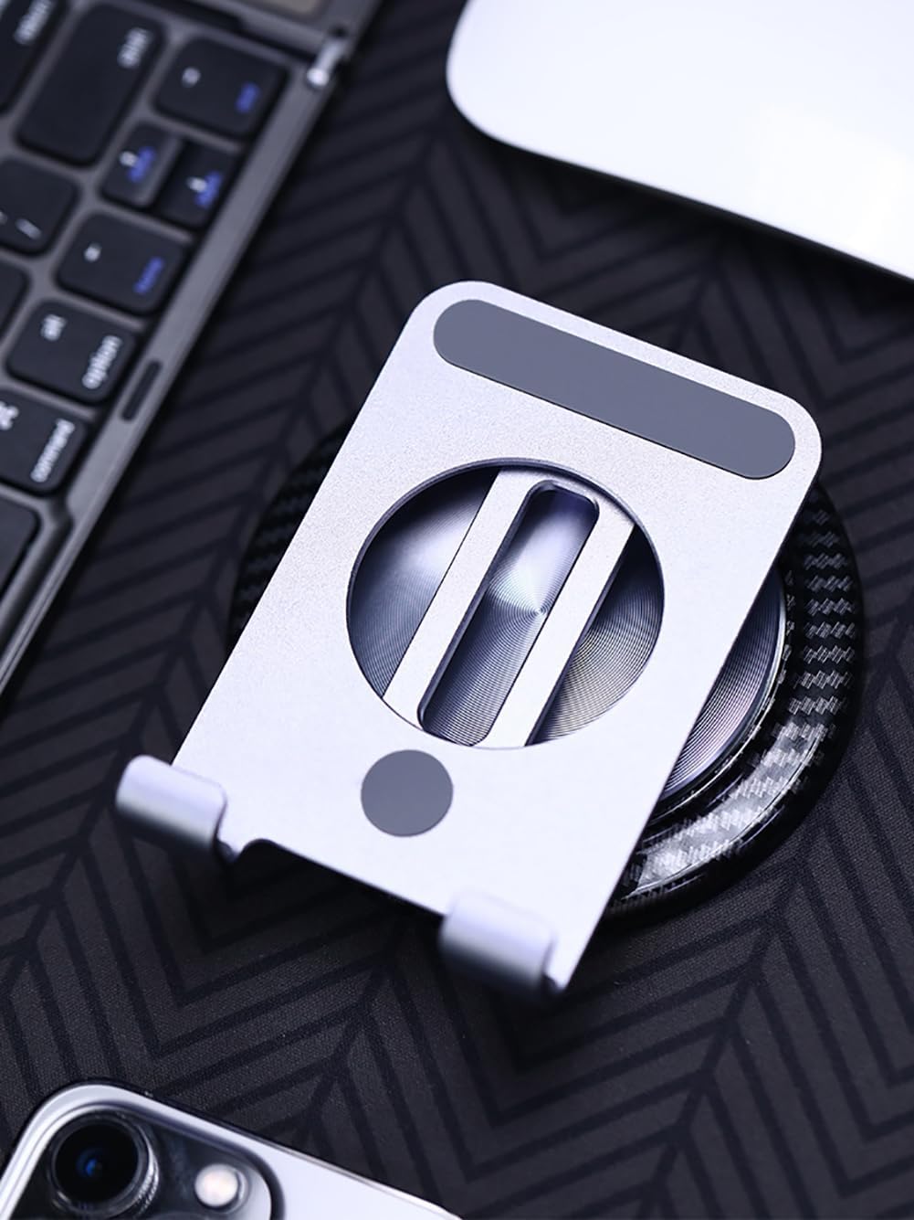 Rotating Smart Phone Stand | Black