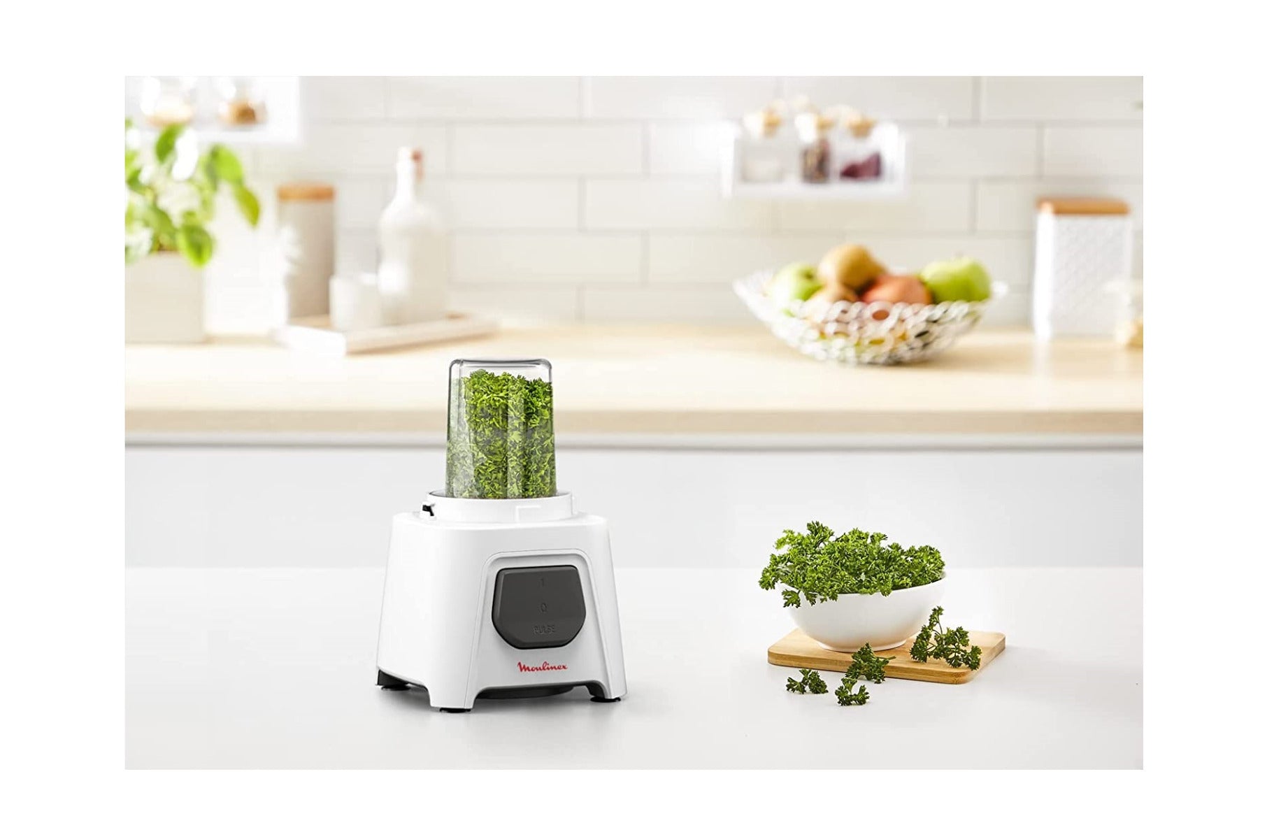 Moulinex Blendeo+ Blender 450 W – 1.5 L Jar, Ice-Crush Technology, Plus Grinder & Chopper Accessories