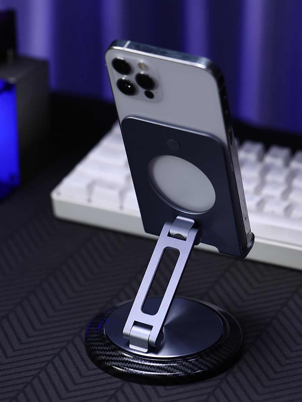 Rotating Smart Phone Stand | Black