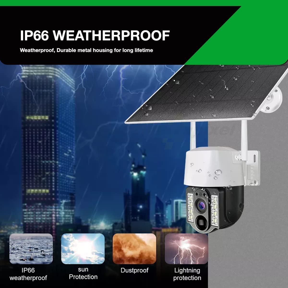 Solar Camera Wi-Fi/4G Smart Net Camera