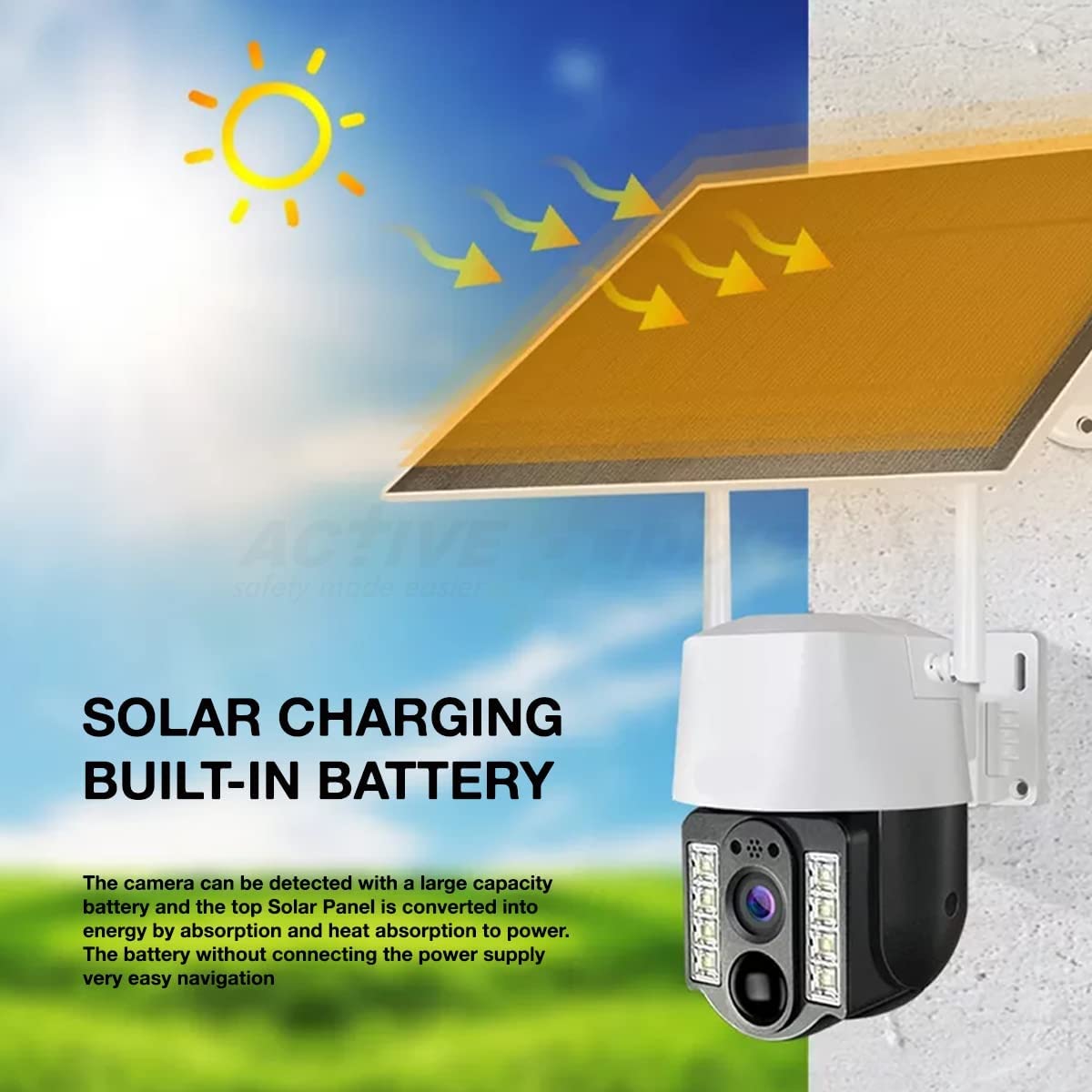 Solar Camera Wi-Fi/4G Smart Net Camera