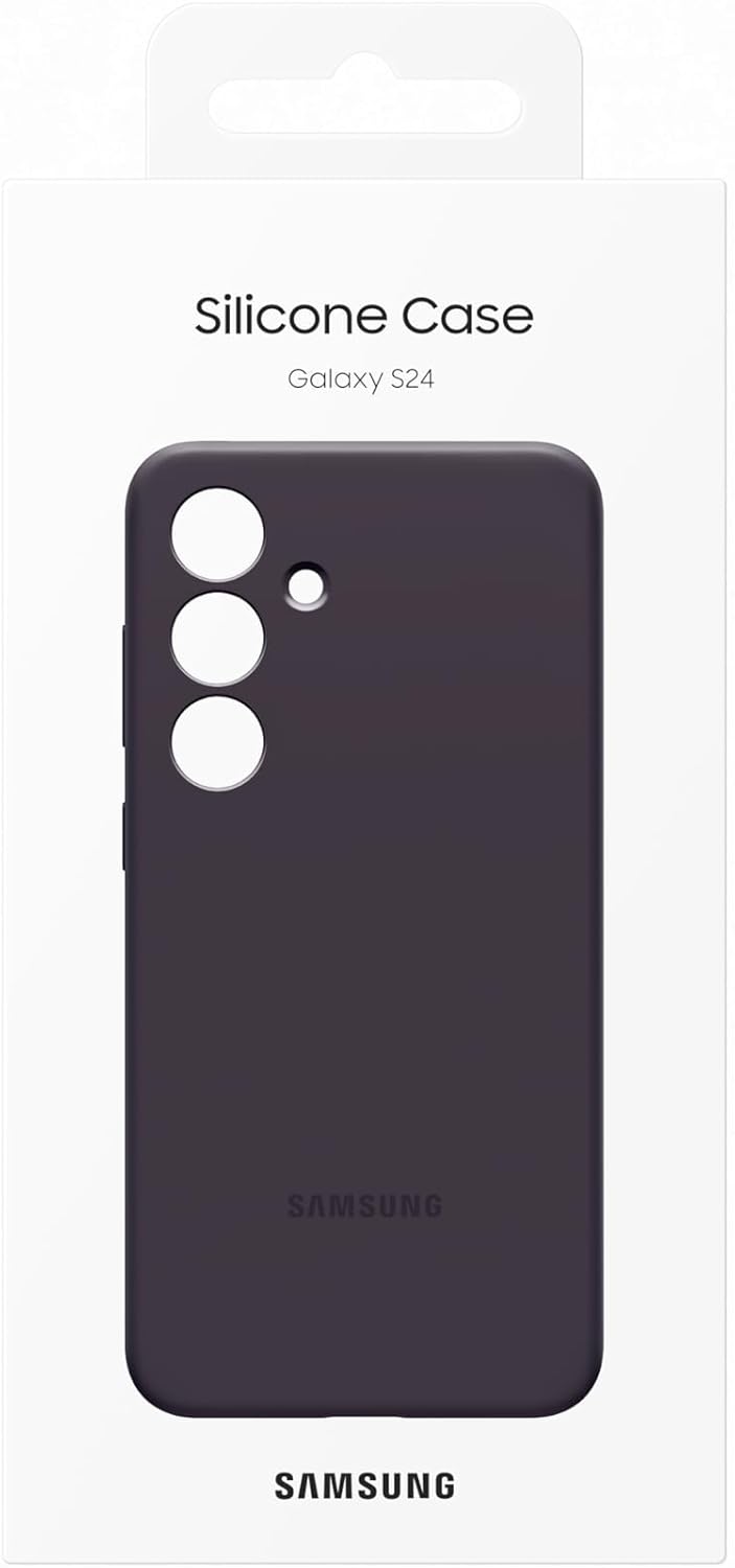 Samsung Galaxy S24 Silicone Case|Dark Violet
