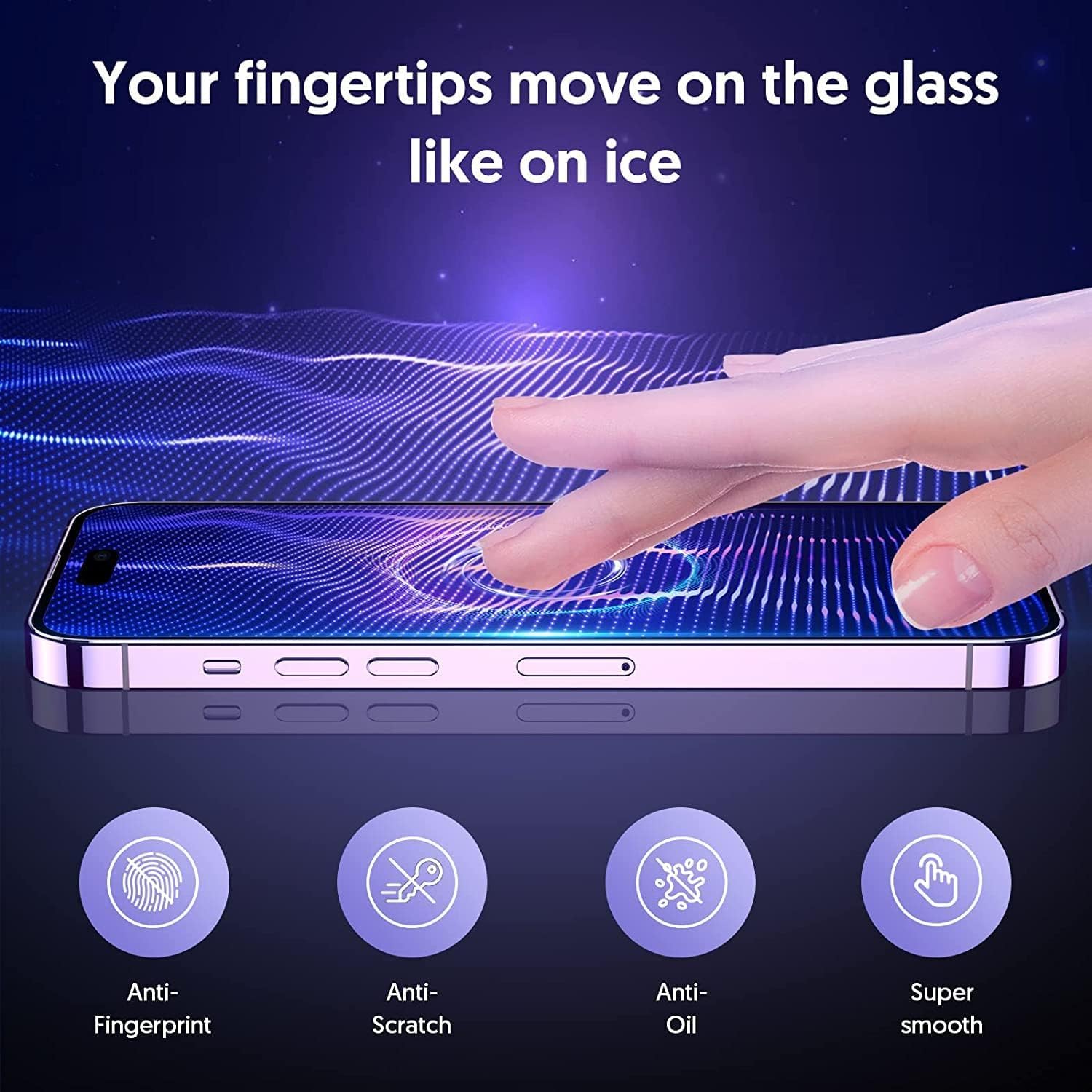 90 Percent Screen Protector Glass for iPhone 16