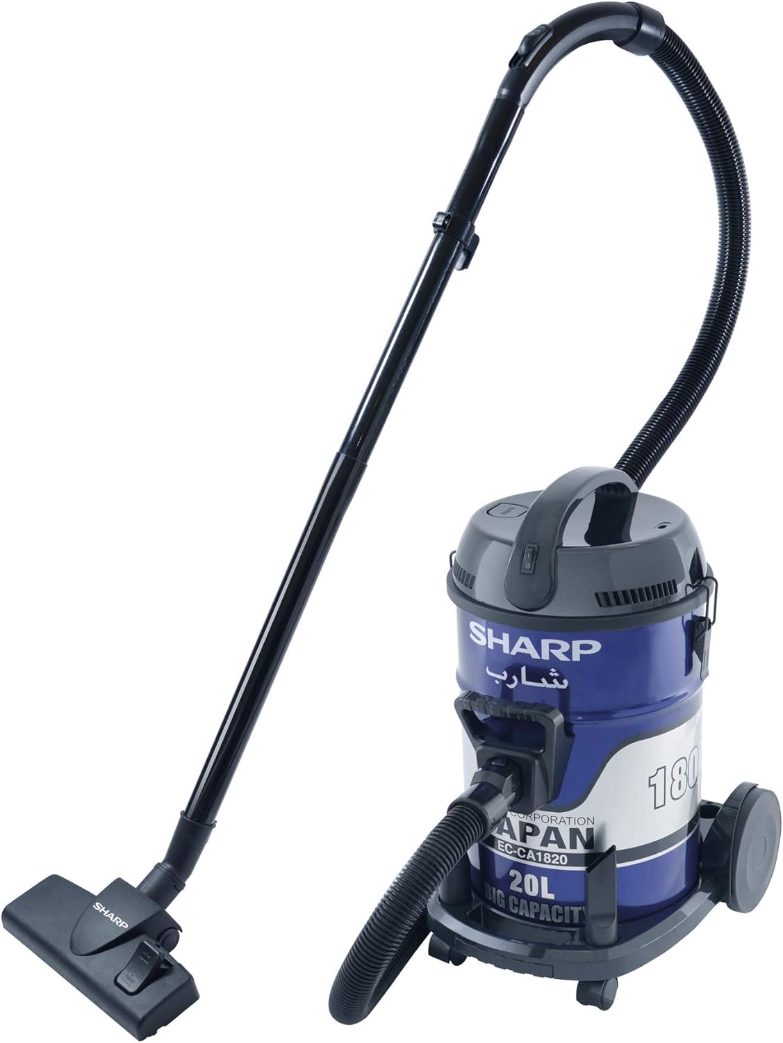 Sharp 20L 1800W Drum/Barrel 100% Copper Motor Vacuum Cleaner