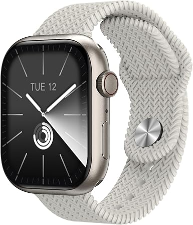 Max30 2.3 Full Screen Smart Watch | White