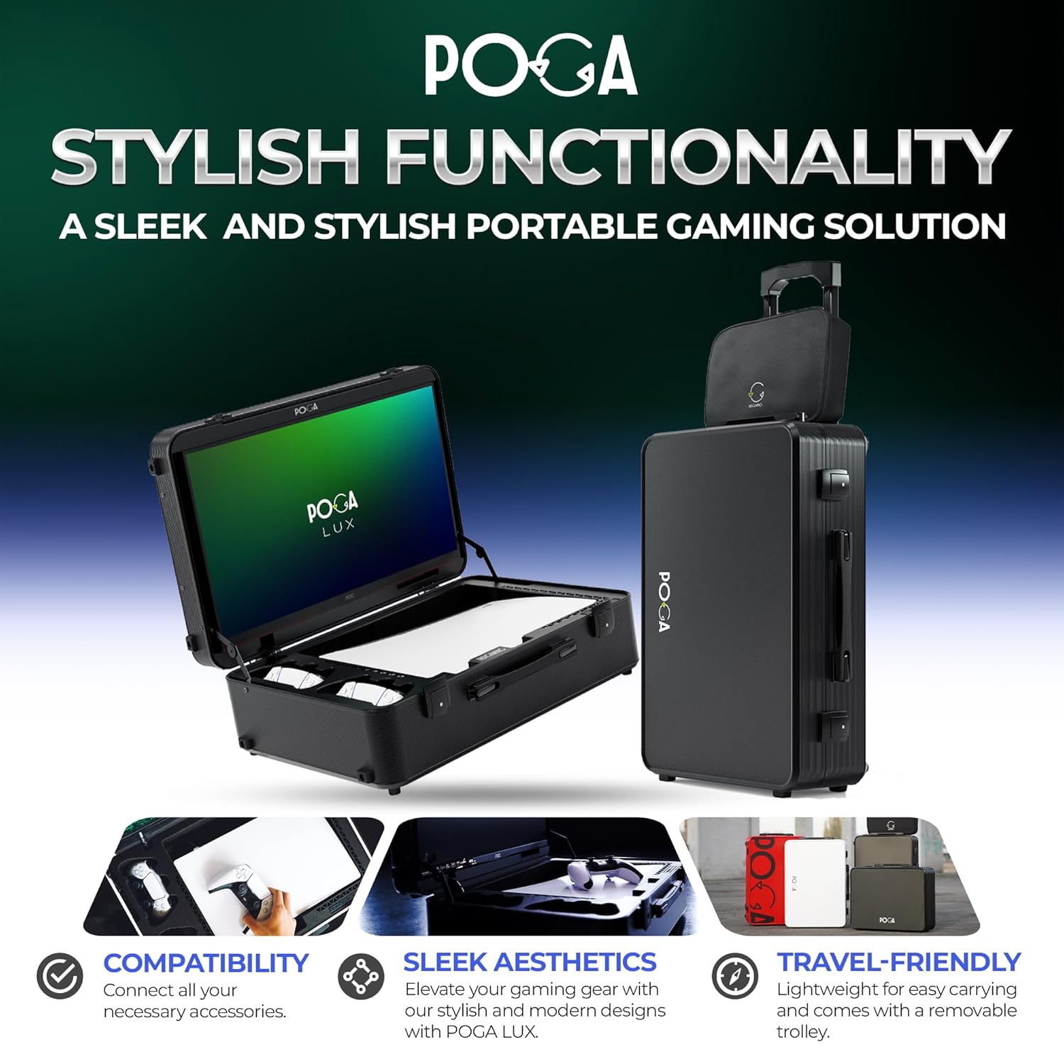 Indigaming POGA Lux For Ps5 | Black