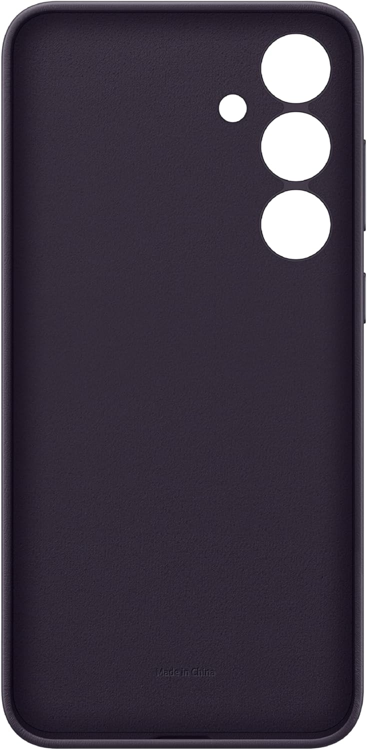 Samsung Galaxy S24 Plus Vegan Leather Case | Dark Violet