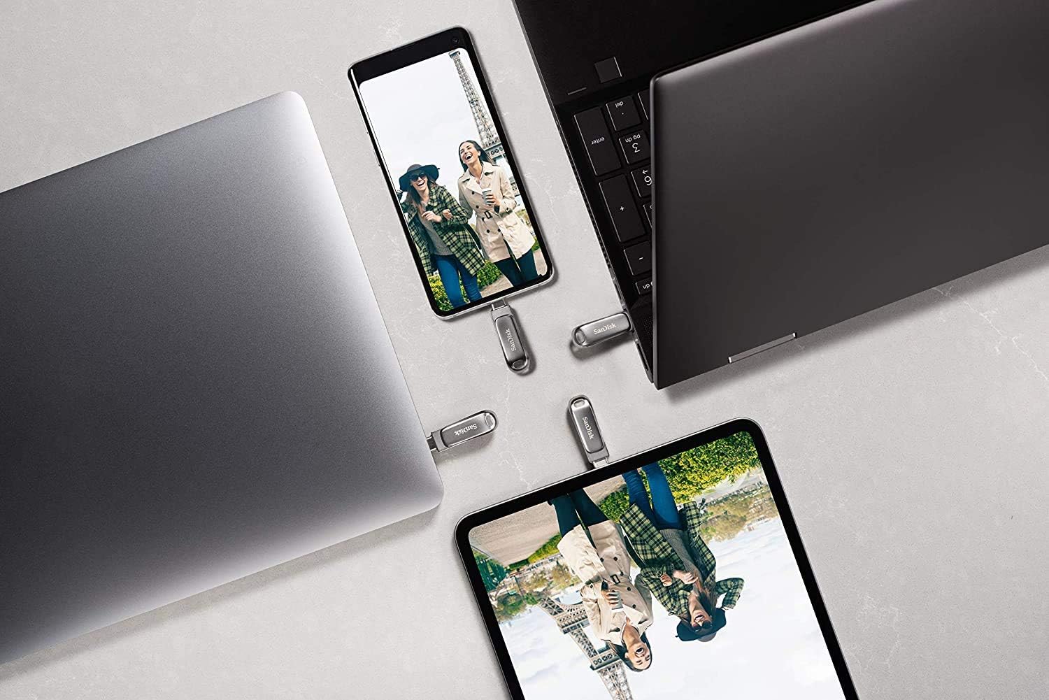 Sandisk Ultra Dual Drive Luxe USB Type-c 128GB