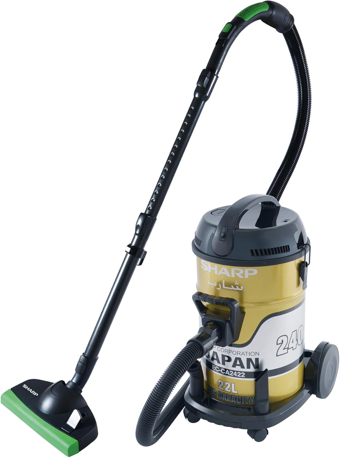 Sharp 22 Liters, 2400 Watts Drum Vacuum Cleaner