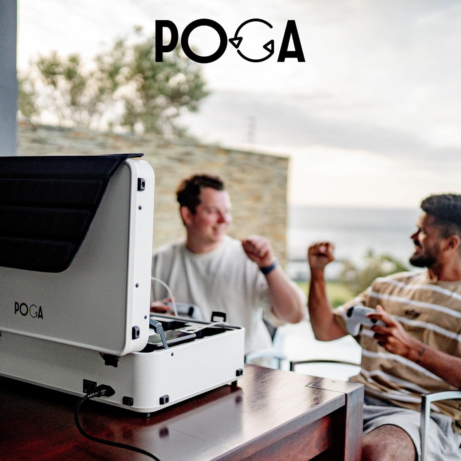 Indigaming POGA Lux Portable Gaming Monitor PlayStation PS5 | Desert Taupe