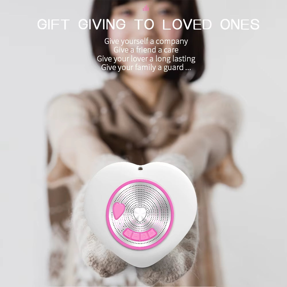 Floating IPX7 Waterproof Bluetooth Speaker with LED | Rose Madder