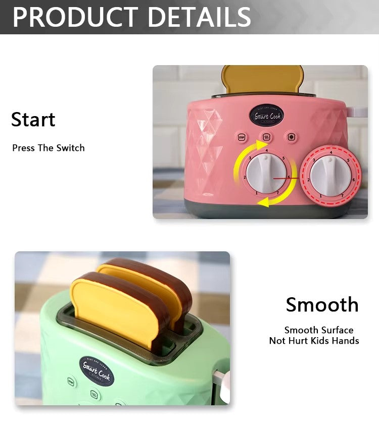 WEMZY-Pink Toaster Machine Without Electricity