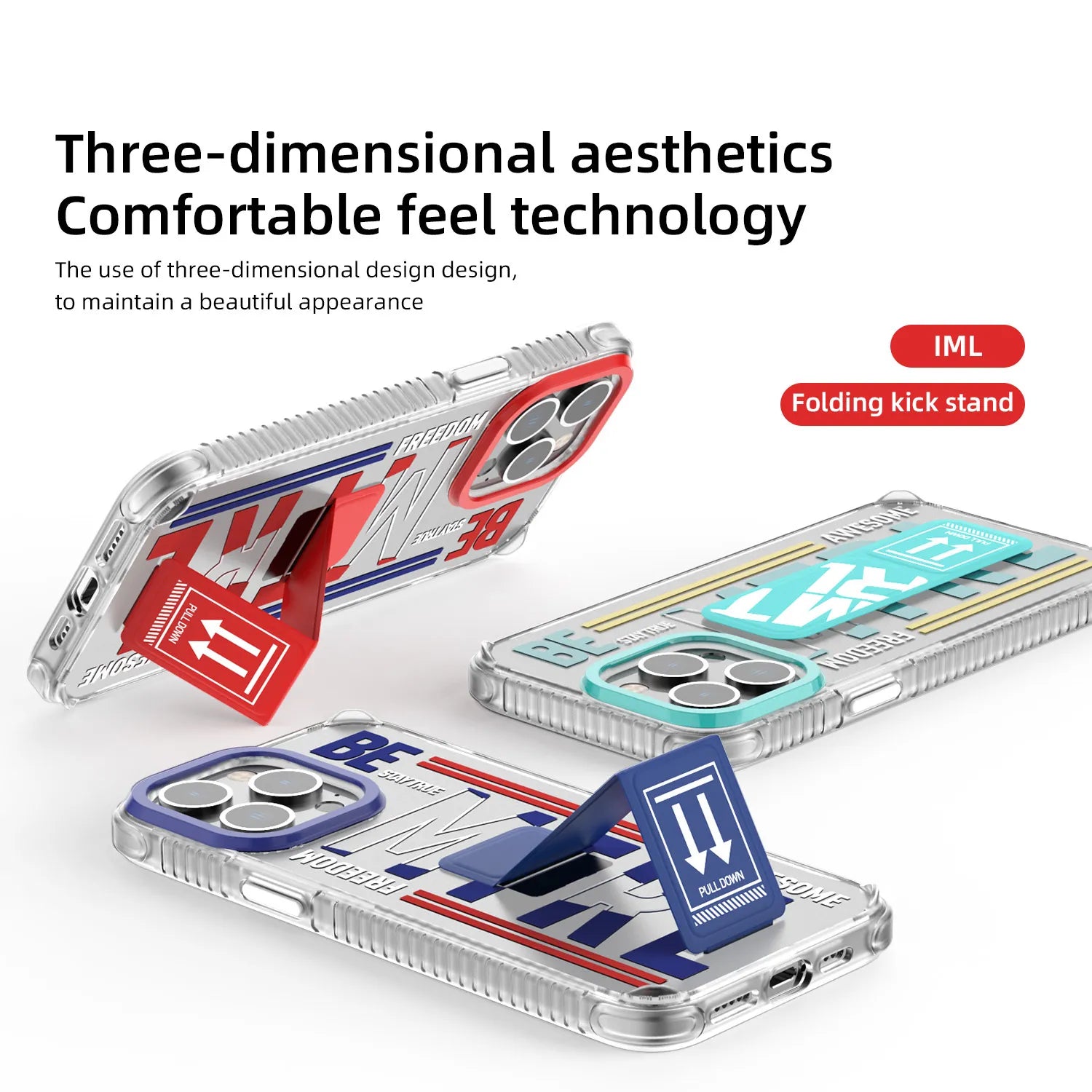 Mutural iPhone 15 Pro Cover Tiffany | Blue