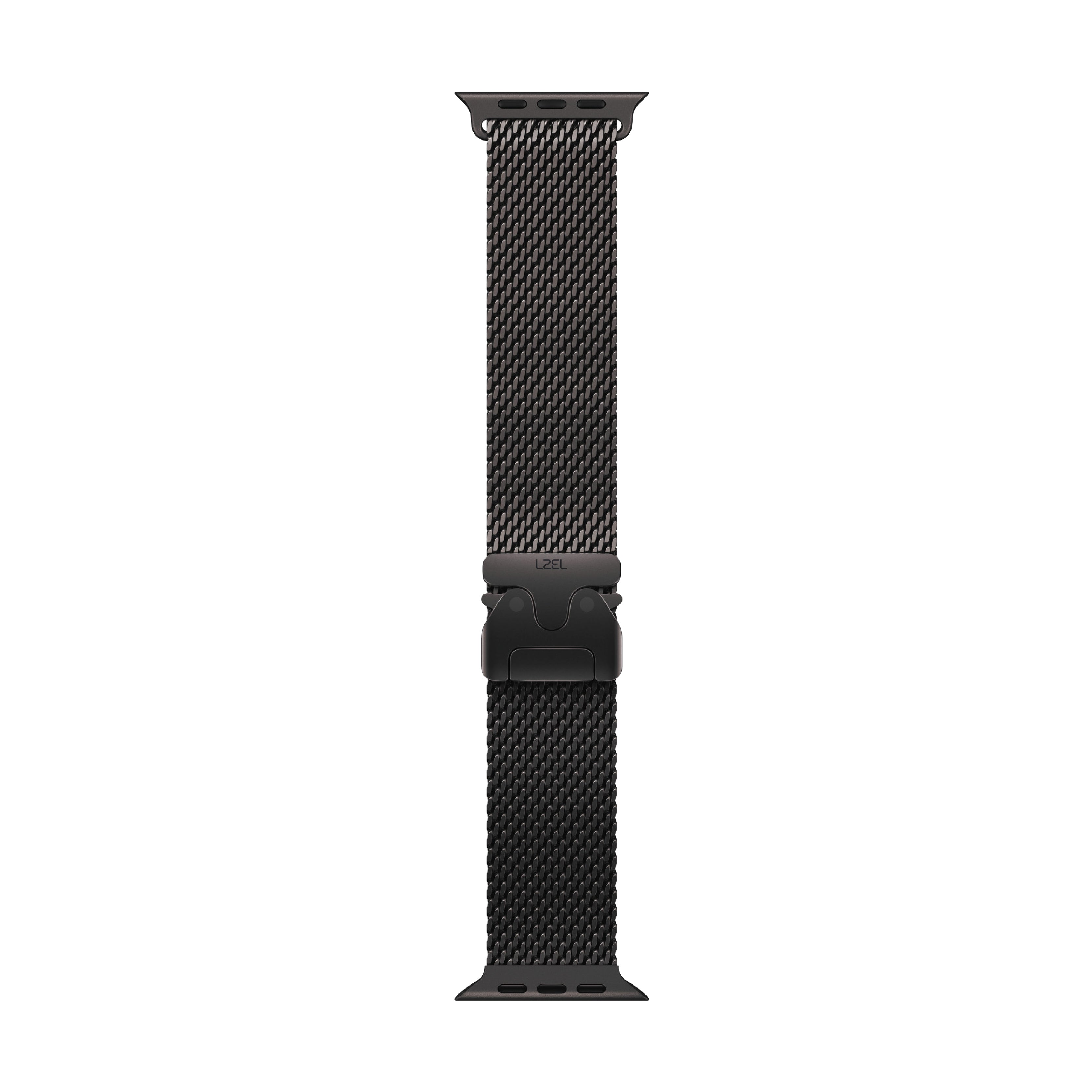 LZEL Avalonflex Titanium Milanese Loop Watch Band For 42/44/45/46/49mm (S10) Black
